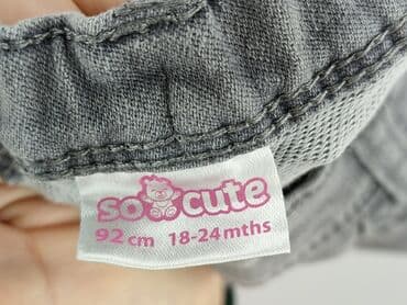 uomo majtki: Spodnie jeansowe, So cute, 1.5-2 lat, 92, stan - Idealny — 4
