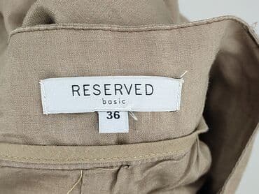 beżowa spódnice: Reserved, Spódnica damska, rozmiar S — 4