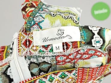 krótkie spodenki z szerokimi nogawkami: Urmoda, Szorty damskie, rozmiar M — 4