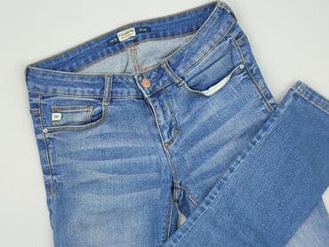 oversized t shirty pull and bear: PULL&BEAR, Jeansy damskie, rozmiar XS — 1