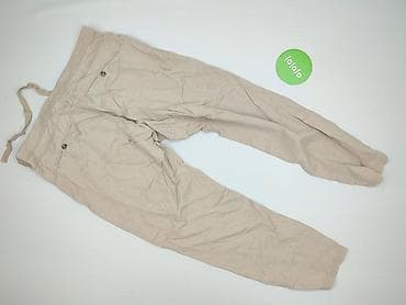 cargo crop: Spodnie materiałowe damskie, rozmiar M — 6