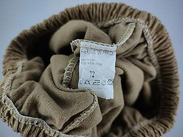 Material trousers for women, size S — 4