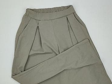 taupe: Spodnie materiałowe damskie, rozmiar M — 1