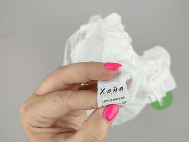 biale bluzki z kolnierzykiem: Xana, Bluzka damska, rozmiar M — 5