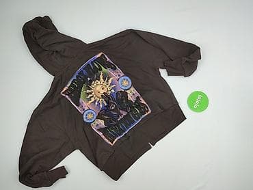 szara bluza pull and bear: Bluza z kapturem damska, rozmiar S — 3