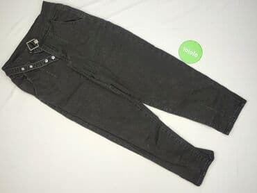 woskowane jeansy z wysokim stanem: Jeansy damskie, rozmiar M — 2