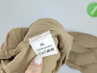 spodnie dresowe pull: Spodnie materiałowe damskie, rozmiar XL — 4