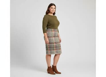 spódnice plisowane krata: Spódnica damska, rozmiar XL — 1