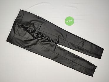 Women: Amisu, Leggings Eco-leather for women, size M — 3