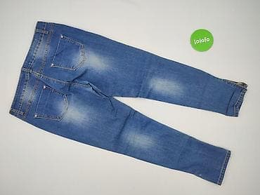 czarne cargo pull and bear: Джинси жіночі, розмір XL — 3