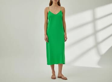 bluzka z przekładanym dekoltem: H&M, Women`s dress, size M — 1