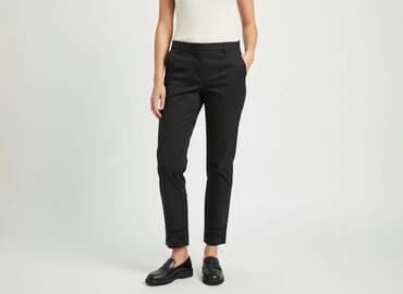 buty stephan: Material trousers for women, size M — 7