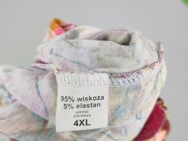 bluzki nietoperz plus size: Bluzka damska, rozmiar 4XL — 4