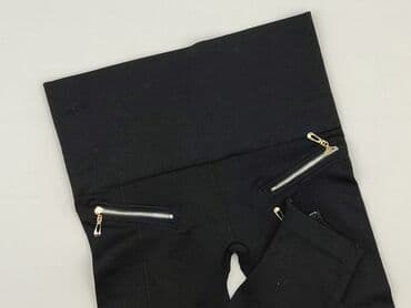 legginsy woskowane z wysokim stanem: Legginsy Eleganckie damskie, rozmiar XL — 1