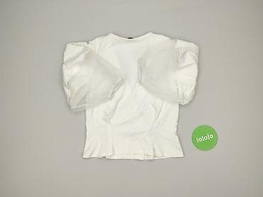 azurowa bluzka: Zara, Bluzka damska, rozmiar M — 4