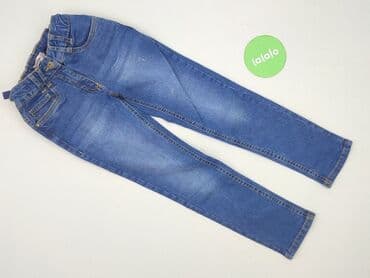 sukienki midi rozkloszowane: Spodnie jeansowe, Young Style, 9 lat, 128/134, stan - Idealny — 3
