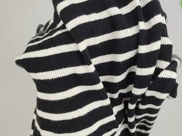 bluza w czarno biale paski: ONLY, T-shirt damski, rozmiar M — 6