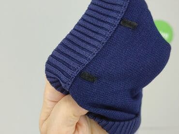 szafirowy sweter: Sweter damski, S — 4