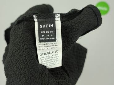shein czarne bluzki: Shein, Top damski, rozmiar M — 4