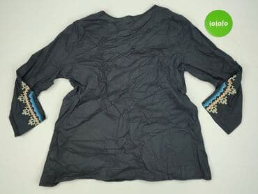 czarne bluzki z haftem: Bluzka damska, rozmiar L — 3