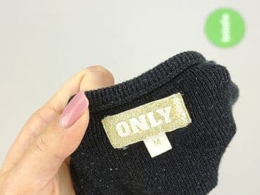 koszulka pod marynarkę damska: ONLY, T-shirt damski, rozmiar M — 4