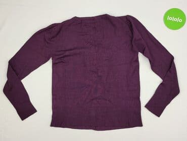 sweter piórkowy na drutach: Bluzka damska, rozmiar L — 3