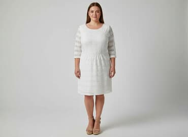 smyk białe sukienki: Clockhouse, Sukienka damska, rozmiar XL — 6