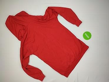 czerwony sweter h: Bluza z kapturem damska, rozmiar S — 3