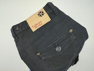 spodnie grawik: Spodnie materiałowe damskie, rozmiar L — 6