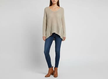 poliamid w swetrze: Sweter damski, rozmiar L — 6