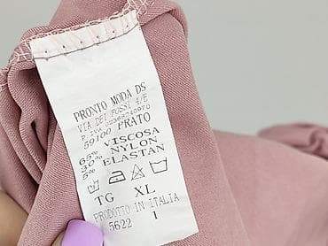 dresy niski stan: Pronto Moda, Spodnie materiałowe damskie, rozmiar XL — 4