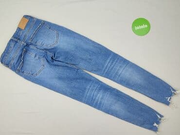 spodnie z poszarpanymi nogawkami zara: Zara, Jeansy damskie, rozmiar XS — 3