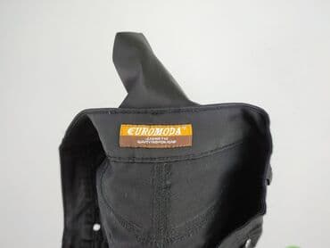 black jeans: Spodnie materiałowe damskie, rozmiar L — 4