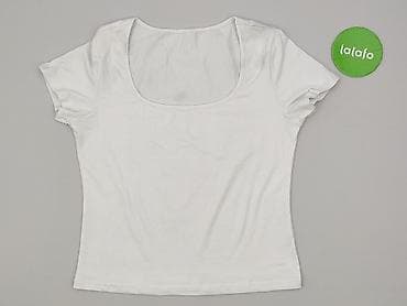 ubrania basic damskie: T-shirt damski, rozmiar M — 2