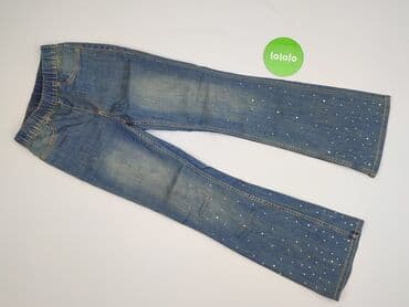 marynarki primark: Spodnie jeansowe, H&M, 10 lat, 134/140, stan - Bardzo dobry — 2