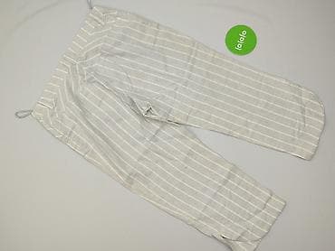 lniane spodnie oysho: Spodnie materiałowe damskie, rozmiar XL — 3