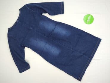 sukienki dżinsowe dla puszystych: Sukienka damska, rozmiar M — 4