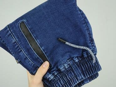 adidas rozpinane spodnie: Spodnie jeansowe, 13 lat, 158, stan - Bardzo dobry — 6