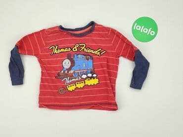 czapka zimowa wiązana dla niemowlaka: Bluzka, 6-9 miesięcy, stan - Dobry — 2