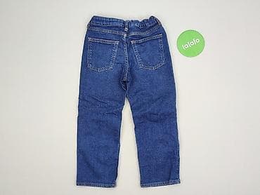 kremowy top: Spodnie jeansowe, H&M, 4-5 lat, 104/110, stan - Bardzo dobry — 3