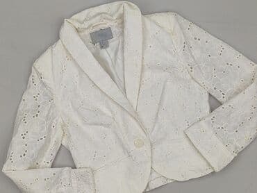 biala krotka marynarka: H&M, Marynarka damska, S — 1