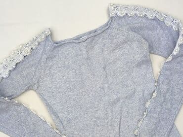 srebrne sukienki na imprezę: Harmony, Sweter damski, rozmiar L — 1