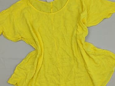 żółte bluzki z krótkim rękawem: Bluzka damska, rozmiar L — 1