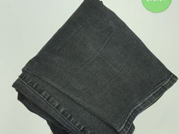 woskowane jeansy z wysokim stanem: Jeansy damskie, rozmiar M — 5