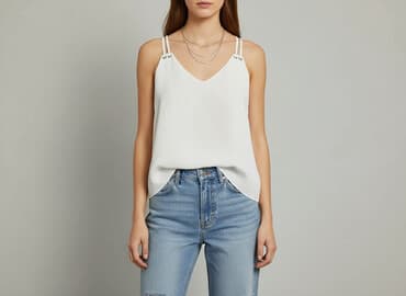 mohito bezrękawnik: New Look, T-shirt damski, rozmiar XS — 6