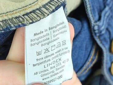 sinsay jeansy denim: Spodnie jeansowe, Lindex, 12 lat, 152, stan - Idealny — 5