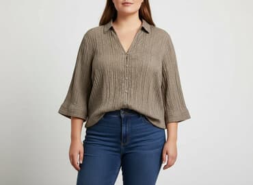 kurtki zimowe damskie c a: Canda, Bluzka damska, rozmiar 5XL — 7