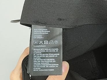 H&M, Material trousers for women, size XL — 5