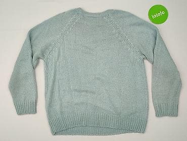 sweter w chmurki: Sweter damski, rozmiar L — 3