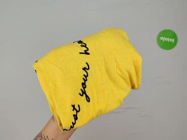 koszulka żółta w czarne paski: Primark, T-shirt damski, rozmiar XS — 6